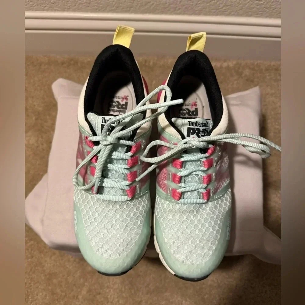 Timberland PRO Radius Composite Toe Sneakers, Multi, Women's Size 8.5